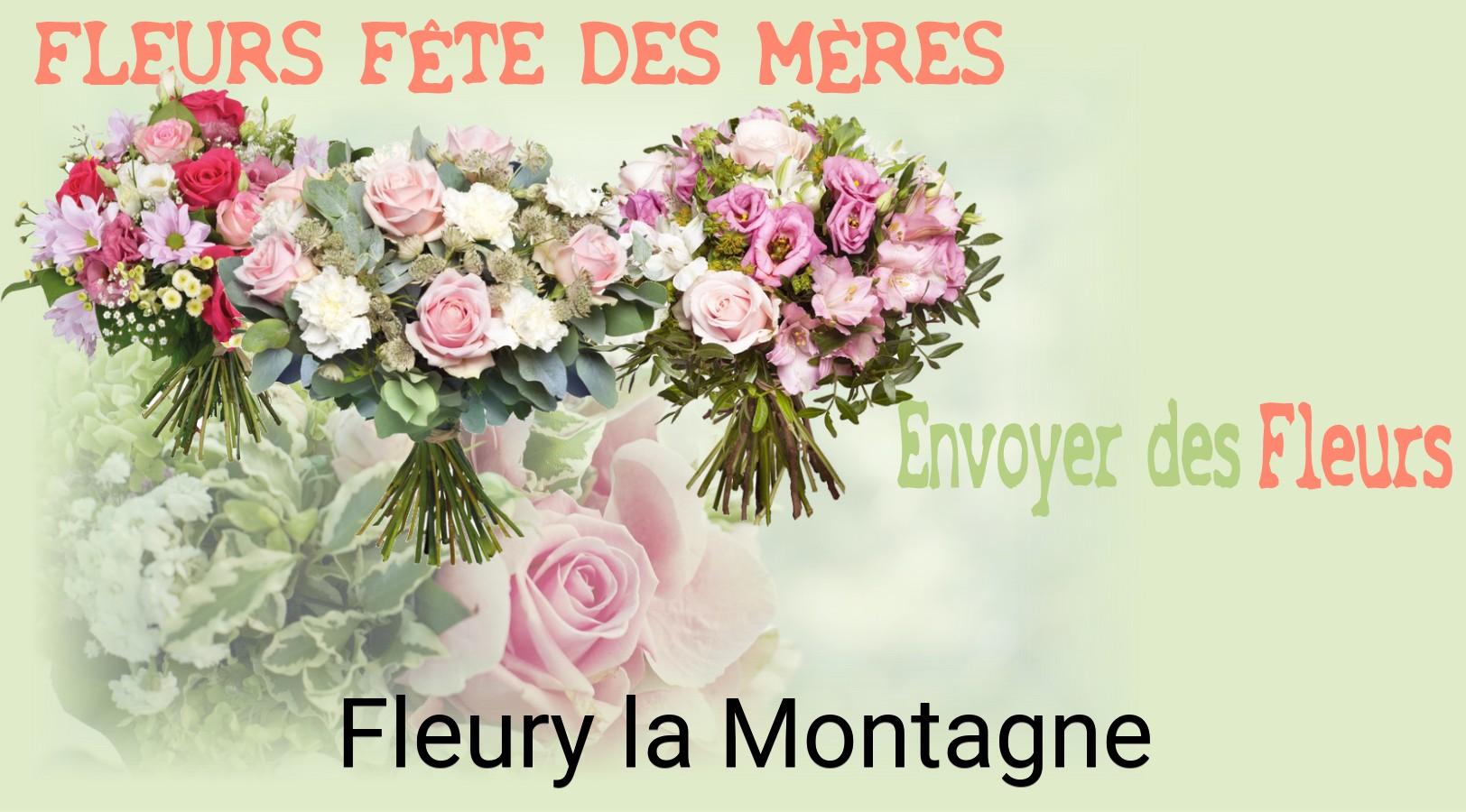 Bouquet de Fête des Mères livré à Fleury-la-Montagne